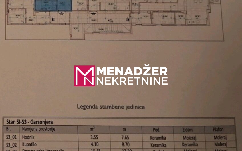 GARSONjERA 32 m2 – MOMIŠIĆI