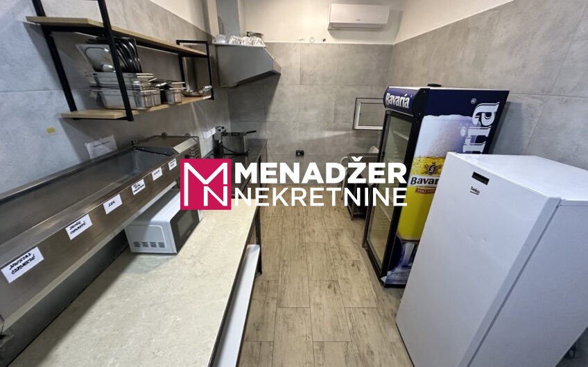 POSLOVNI PROSTOR – KAFIĆ 50 m2- POBREŽJE