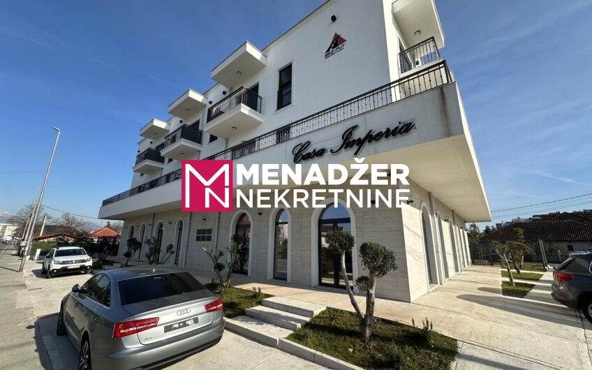 JEDNOSOBAN LUX NAMJEŠTEN STAN 52 m2 – ZABJELO