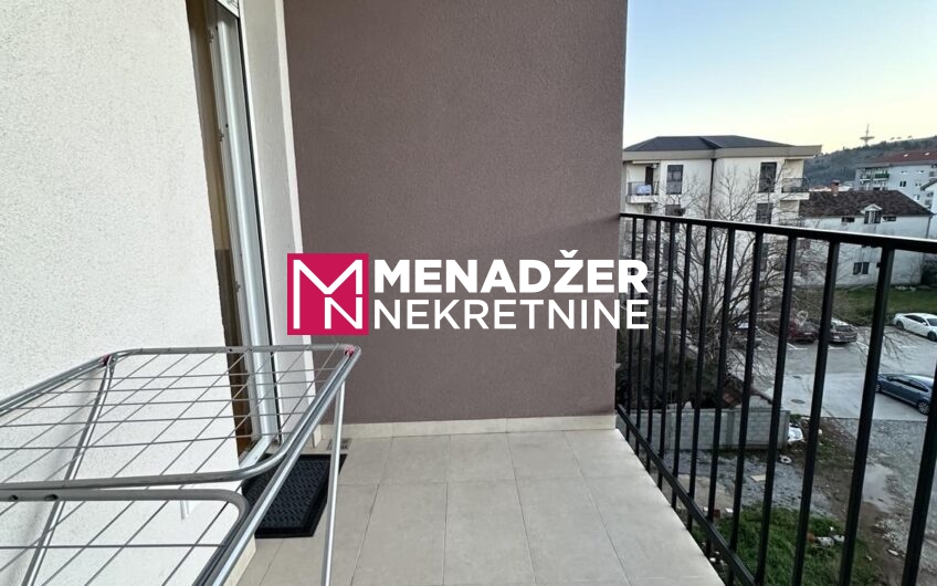 JEDNOSOBAN NAMJEŠTEN STAN 40 m2 – ZABJELO
