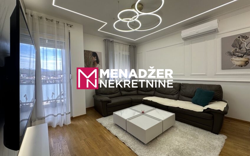 DVOSOBAN LUX NAMJEŠTEN STAN 65 m2, GARAŽA – CITY KEJ