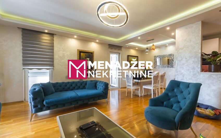 TROSOBAN NAMJEŠTEN STAN 139 m2, 3 GARAŽE – MOMIŠIĆI