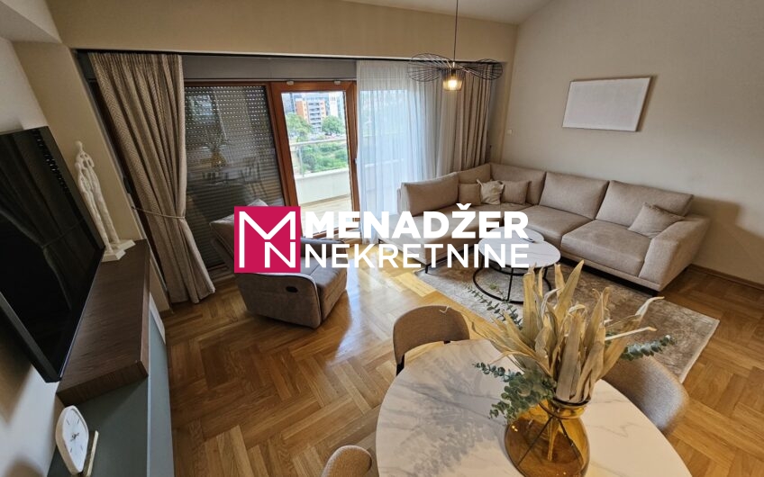 DVOSOBAN LUX NAMJEŠTEN STAN 70 m2 – PREKO MORAČE