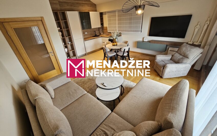 DVOSOBAN LUX NAMJEŠTEN STAN 70 m2 – PREKO MORAČE