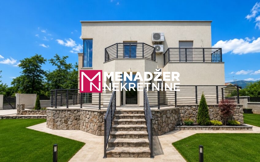 KUĆA 360 m2, PLAC 1 000 m2 – DONjA GORICA