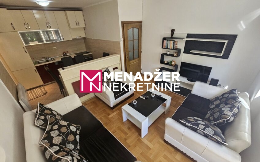 JEDNOSOBAN NAMJEŠTEN STAN 46 m2 – PREKO MORAČE
