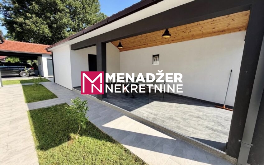 KUĆA 160 m2, PLAC 2 000 m2, BAZEN – PRIČELjE