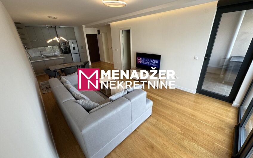 JEDNOSOBAN NAMJEŠTEN STAN 63 m2, GARAŽA – PREKO MORAČE