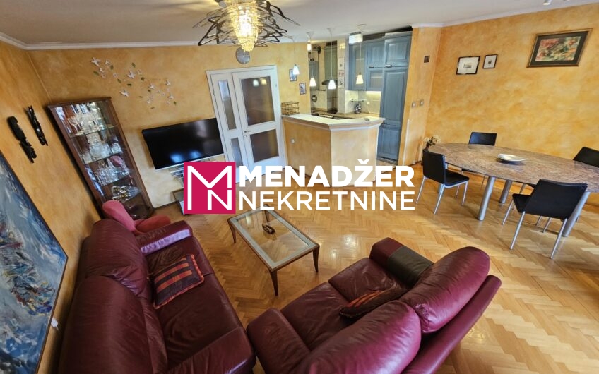 DVOSOBAN NAMJEŠTEN STAN 85 m2 – PREKO MORAČE